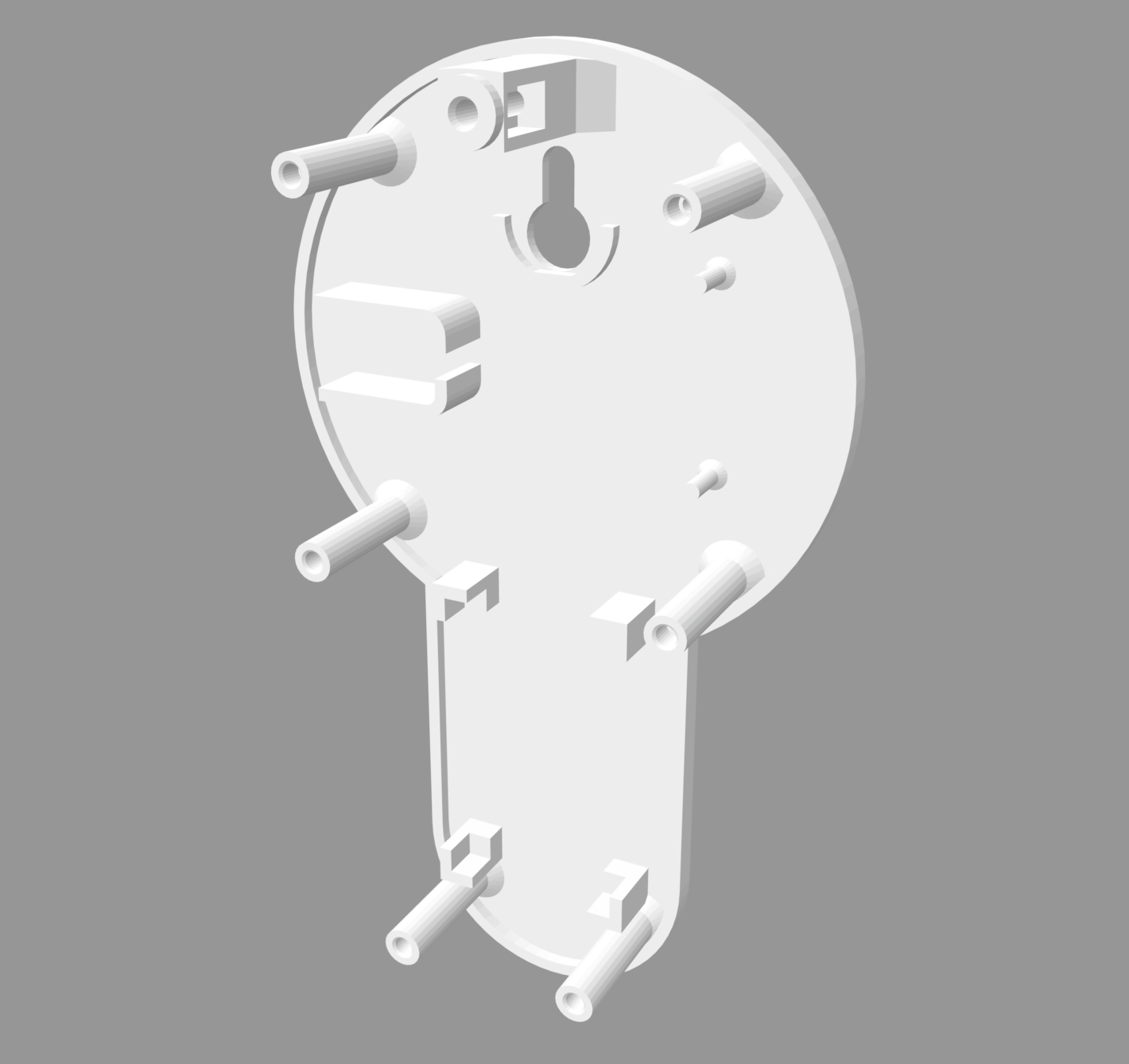 Bottom Half Of The Casing Model